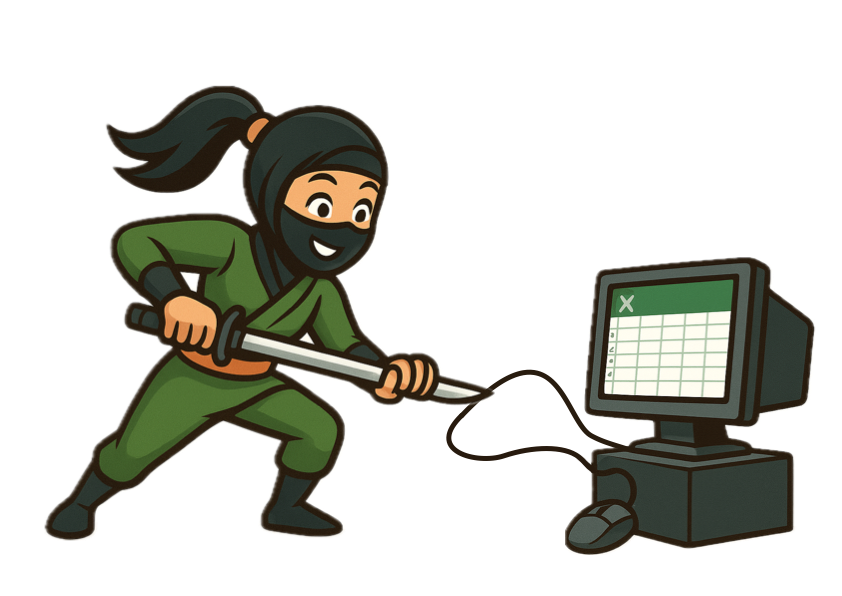 Individual user becoming an Excel Ninja